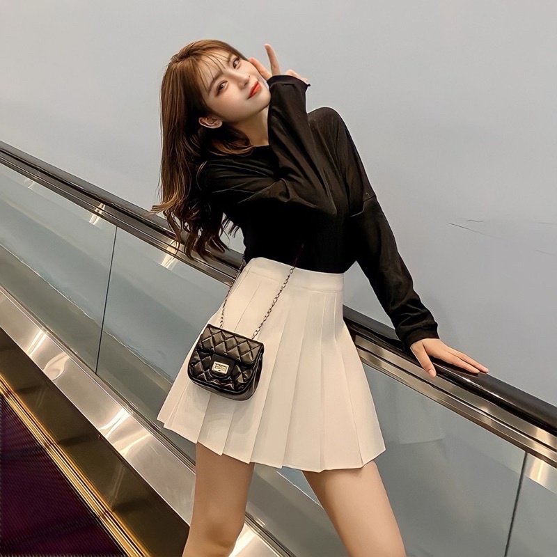 Chân váy xếp ly chân váy tenis Mã 800