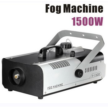 Máy phun khói 1500W, Máy tạo khói sân khấu 1500w có remode điều khiển từ xa và có bộ bấm tay đạp chân