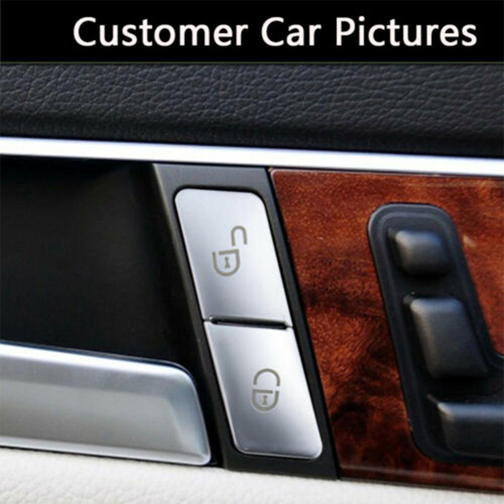 Miếng Dán Nút Điều Khiển Cửa Sổ Không Biến Dạng Cho Benz W204 W212