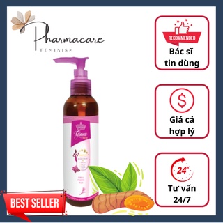 Gel Tắm Và Vệ Sinh Ginex Nano 180mL, Dung Dịch Vệ Sinh Phụ Nữ Có Nghệ Nano Curcumin Giảm Thâm, Khử Mùi Hôi Vùng Nhạy Cảm
