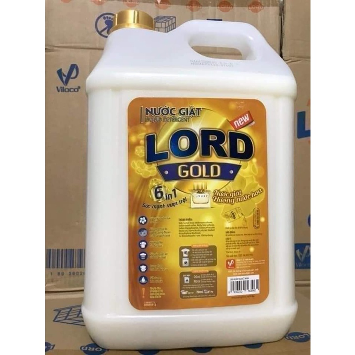 Nước giặt lord gold mới siêu tiết kiệm- can 10 kg