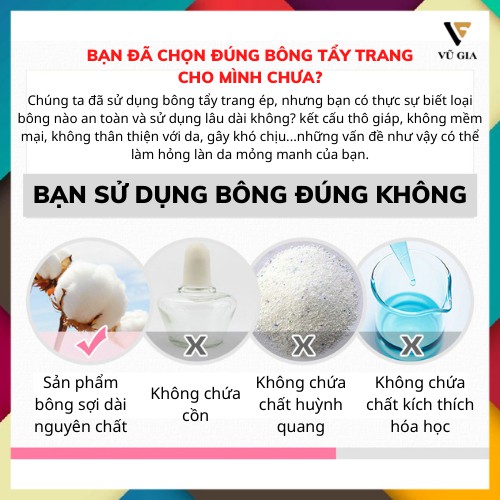 Bông Tẩy Trang, Khăn Tẩy Trang Cotton Bioaqua Đa Năng Mềm Mịn Dai Tẩy Trang Nhanh Sạch Và Tiết Kiệm Thời Gian 100 Khăn