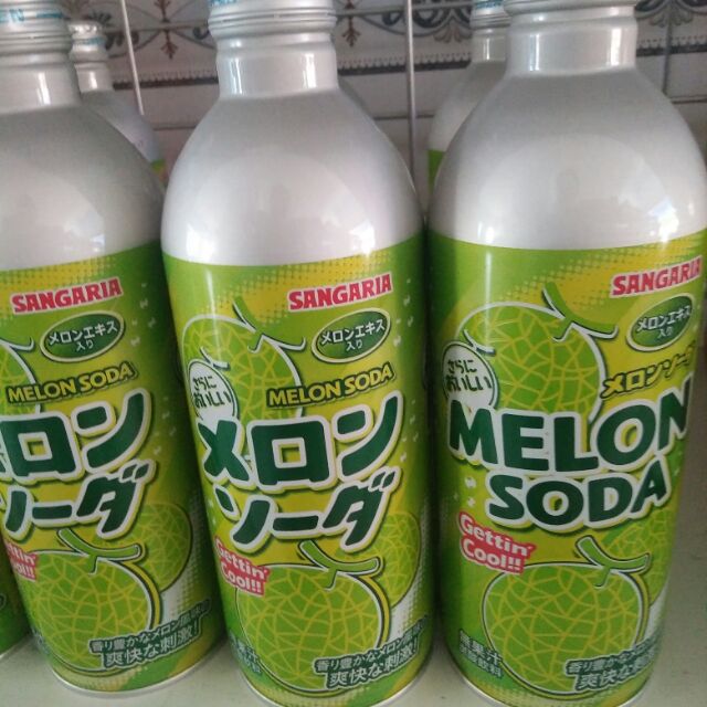 Nước soda hương dưa lưới Nhật bản