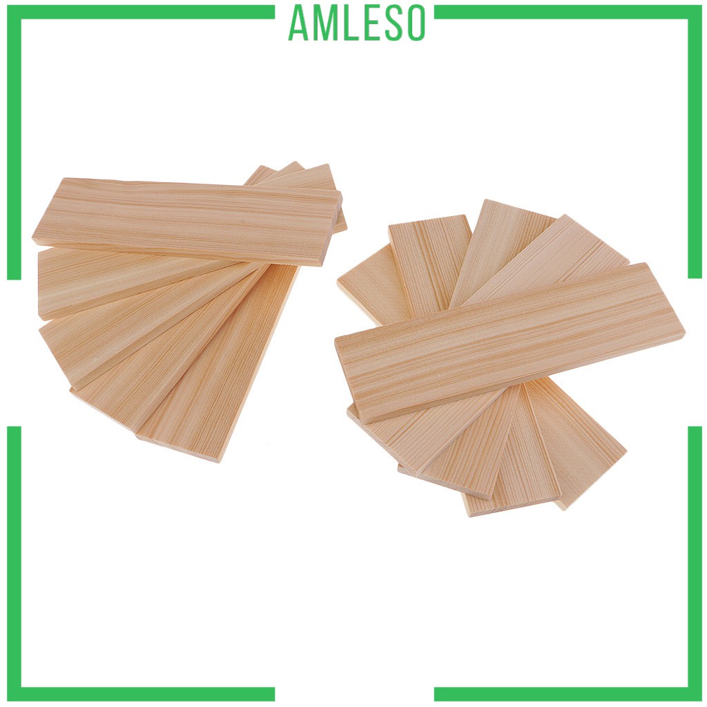 10 Miếng Gỗ Thông Kích Thước 150 x 40 X 6mm Chất Lượng Cao
