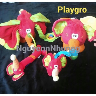 Đồ chơi leng keng voi đỏ
