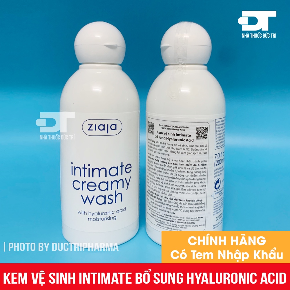 CHÍNH HÃNG CÓ TEM Dung dịch vệ sinh Intimate creamy wash
