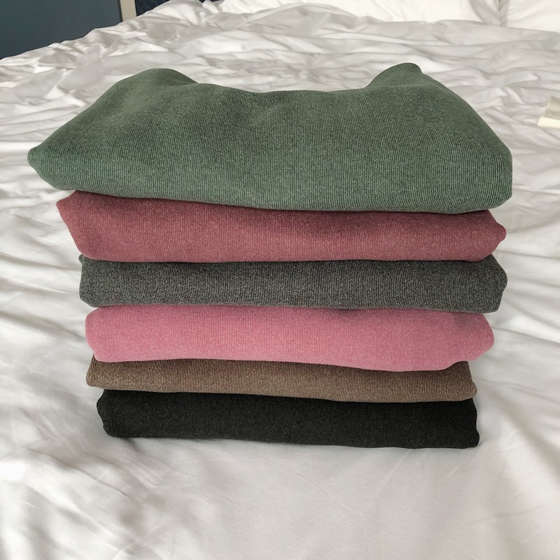 [ Siêu Ấm Loại Lót Lông ] Áo Giữ Nhiệt Nữ, Cổ 3 Phân Xuất Nhật Motie - Mutie ( Túi Zip mầu đỏ )