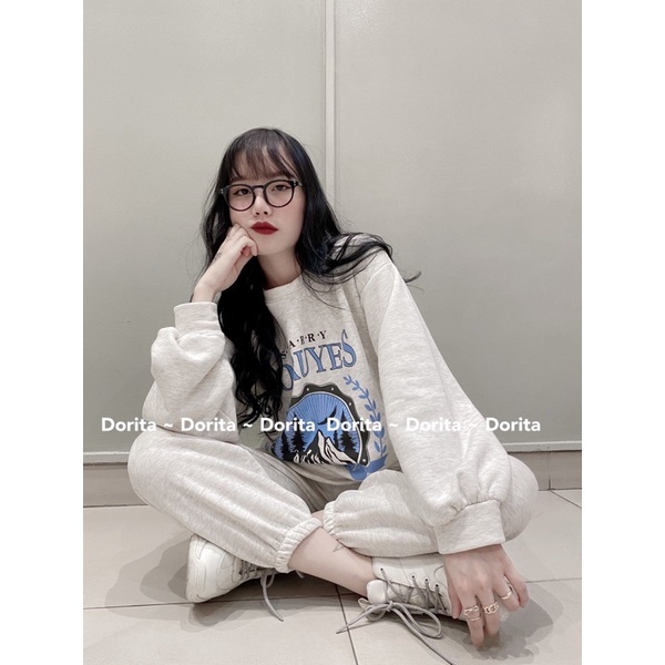 Áo Nỉ Zip Foruyfs Nữ [FREESHIP] 🌸 Sweater dài tay bồng, thun hoodie form rộng cá tính Ulzzang 🌸 | BigBuy360 - bigbuy360.vn