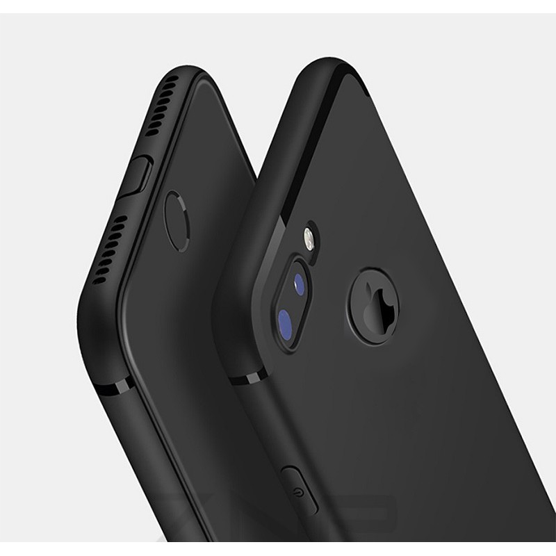 Ốp lưng silicon màu đen iPhone 7, iPhone 7 Plus