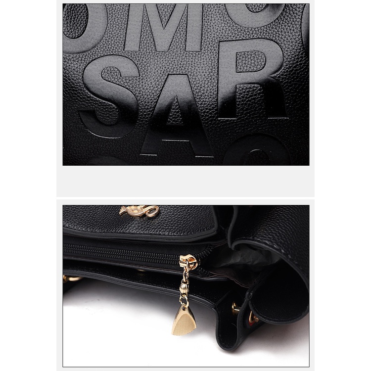 Túi xách Chuwanglin bằng da PU cỡ lớn thời trang dành cho nữ