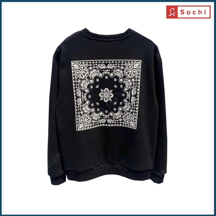 Áo thu đông nam tay dài, áo giữ nhiệt cổ tròn 3D lạ mắt in Hình Họa Tiết mã SW66.8