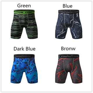 Quần đùi thể thao nam dạng bó chạy bộ nhanh khô