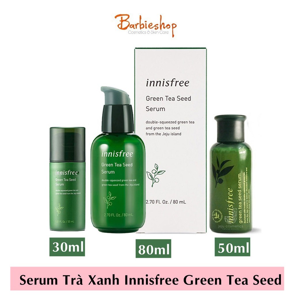 SERUM INNISFREE GREEN TEA TRÀ XANH 30+50+80ML