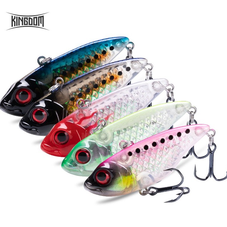 Mồi Câu Cá Giả Kingdom Bằng Nhựa Cứng 50mm 10.5/14g 65mm 21/25g