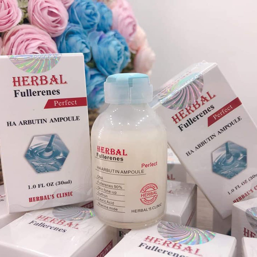 Serum Tinh Chất Collagen Tươi Herbal Căng Bóng Trẻ Hóa Chống Lão Hóa Mờ Thâm Loại 1