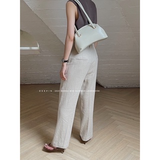 Quần Linen suông dài, nhập Hàn Quốc