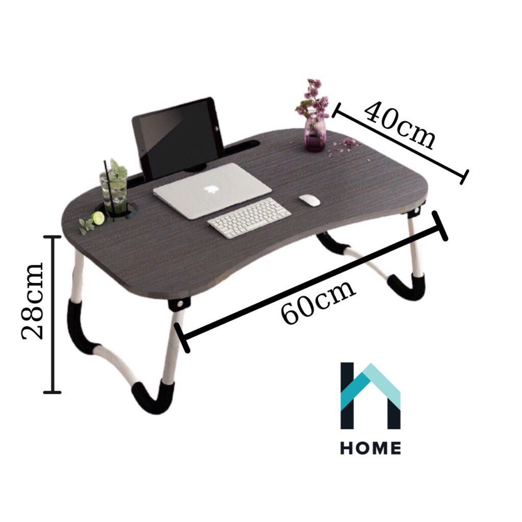 BÀN HỌC, Làm Việc GẬP ĐA NĂNG Có Khe Để Ipad, Điện thoại Laptop- Chân Sơn Trắng (Hàng nhập khẩu nguyên chiếc) | BigBuy360 - bigbuy360.vn