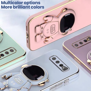 Ốp Điện Thoại Dẻo Mỏng Nhẹ Họa Tiết Phi Hành Gia 3D Cho Samsung Galaxy S10 J4 J6 Plus 2018 J7 J2 Prime J7 Pro 2017