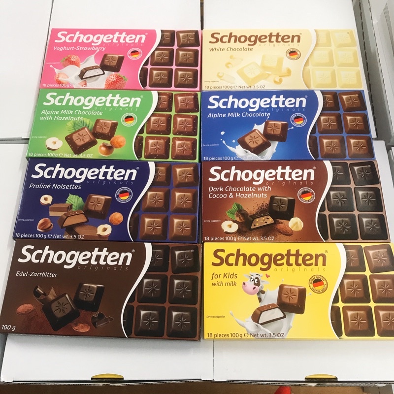 Socola Schogetten Đức 100g date 9/2024