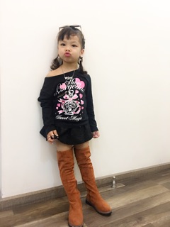Bốt đùi cho bé gái
