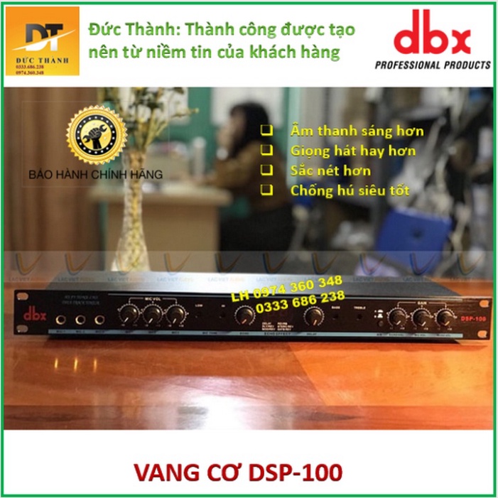 Siêu hot Vang cơ DSP-100. Hãng DBX.