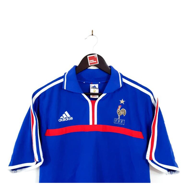 Áo Thun Jersey 2000 Zidane 10 Jersey 2000 Phong Cách Retro Pháp