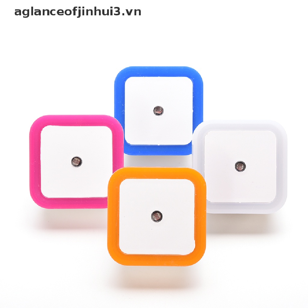 Đèn ngủ led cảm ứng tự động điều chỉnh ánh sáng phích cắm US nhiều màu sắc