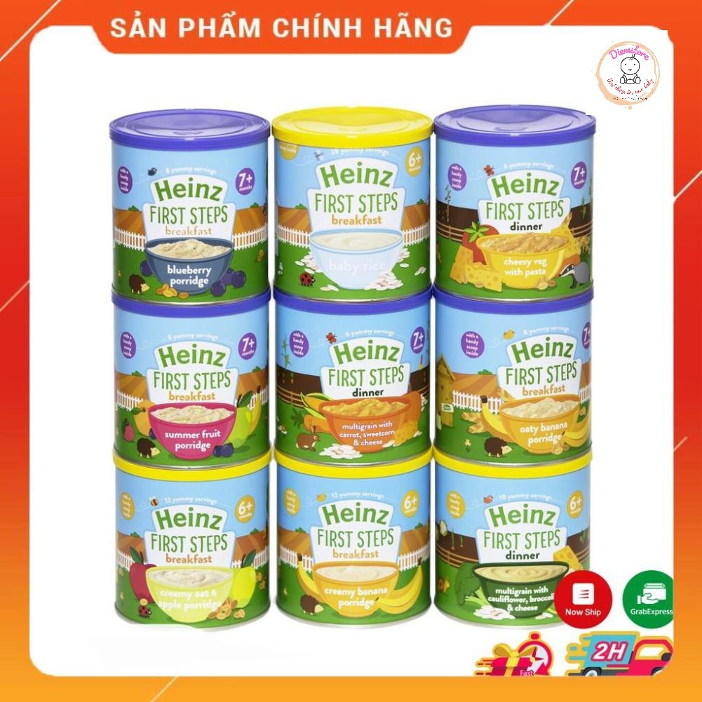 Bột ăn dặm Heinz Anh cho bé hộp 200G