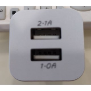 CỐC SẠC USB - CỦ SẠC USB, 2 Cổng USB 2.1A và 1A
