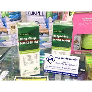 Nước ngậm răng miệng nhất nhất 120ml