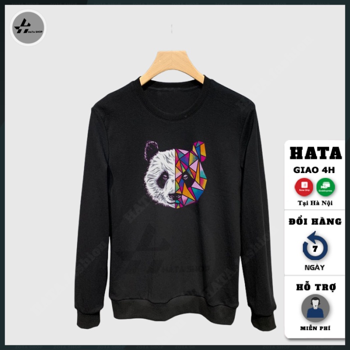 Áo nỉ dài tay chất đẹp, Áo nam sweater form ôm hot trend in Gấu Fresh mã NZ683