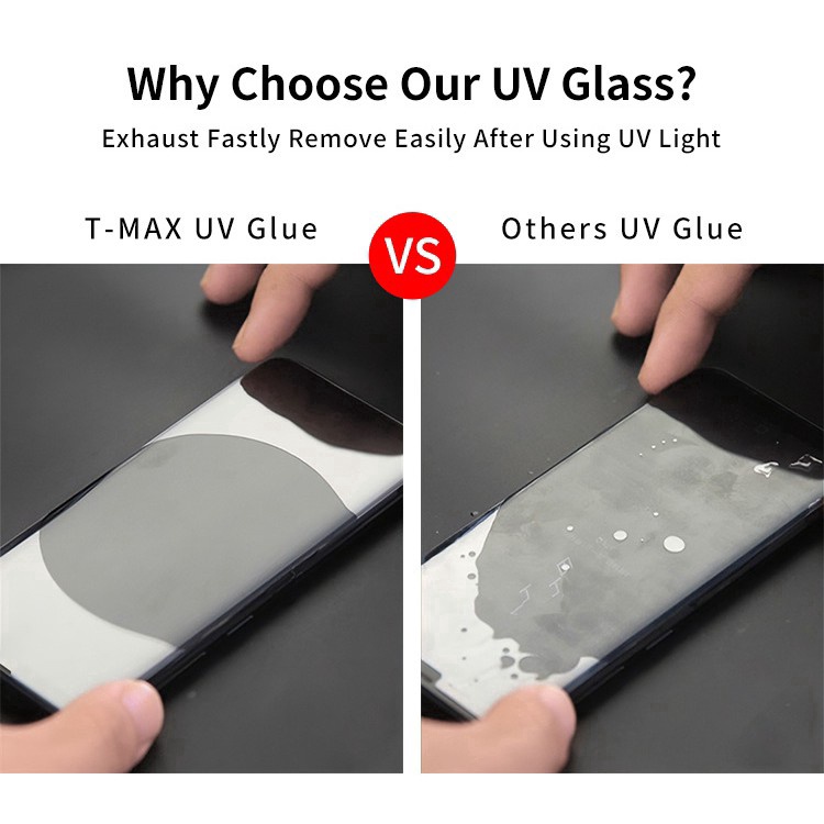 Miếng dán cường lực UV chính hãng bảo vệ màn hình Samsung Galaxy S10 5G S9 S8 Plus Note 8 9 10 10+ Plus Pro