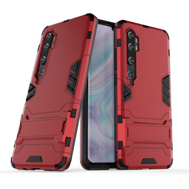 Ốp lưng Chống Sốc Iron Man cho Xiaomi Mi Note 10, Mi Note 10 Pro, Mi CC9 Pro, Mi 9, Mi 9 SE, Mi 8, Mi 8 SE -Hàng Cao Cấp