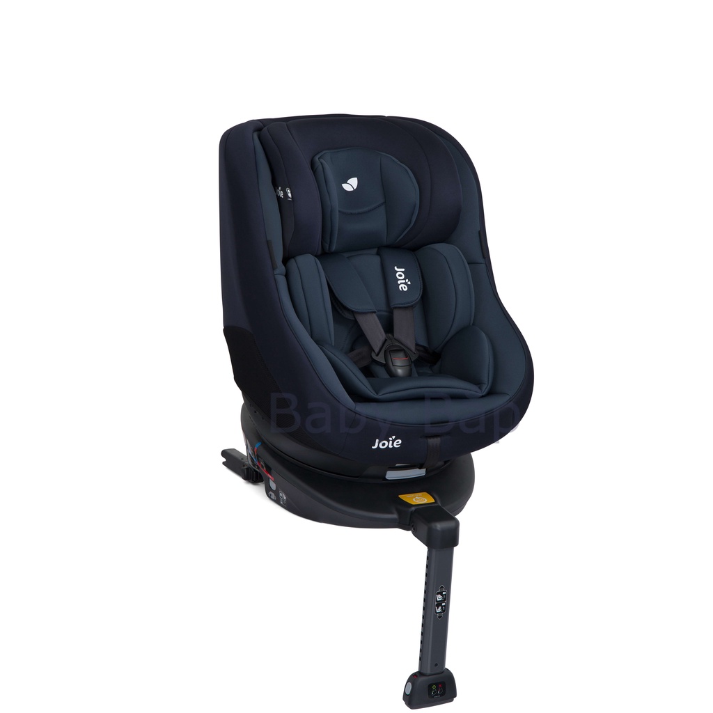 Ghế ngồi ô tô trẻ em Joie Spin 360 Deep Sea dành cho bé sơ sinh đến 4 tuổi xoay 360 độ và isofix