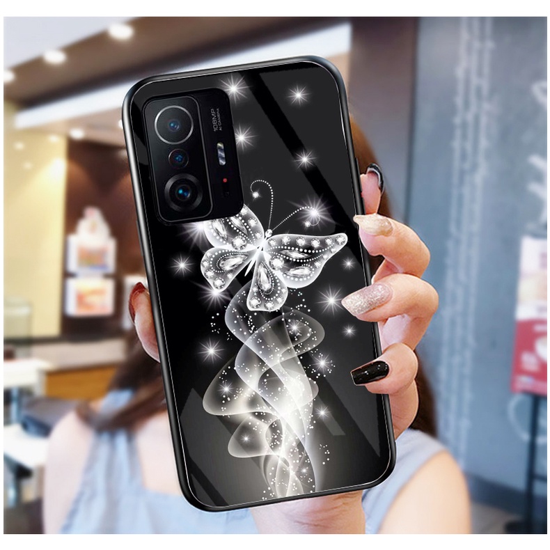 Ốp Lưng XIAOMI 11T 5G, 11T PRO 5G Ốp kính bóng cao cấp mới nhất
