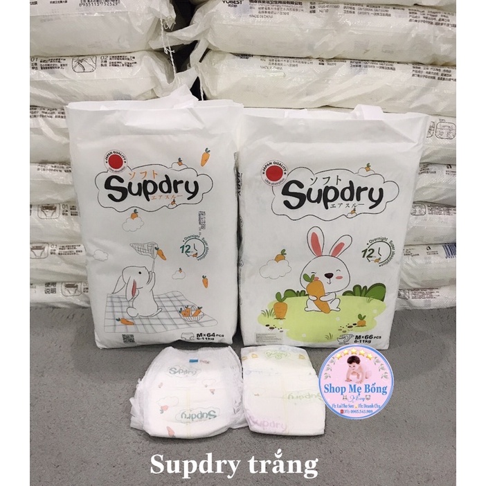 🍒Tã/Bỉm🍒Dán/Quần SUPDRY XANH CAO CẤP-SUPDRY TRẮNG đủ Size S72-M66/M64-L58-XL52-XXL50-XXXL46