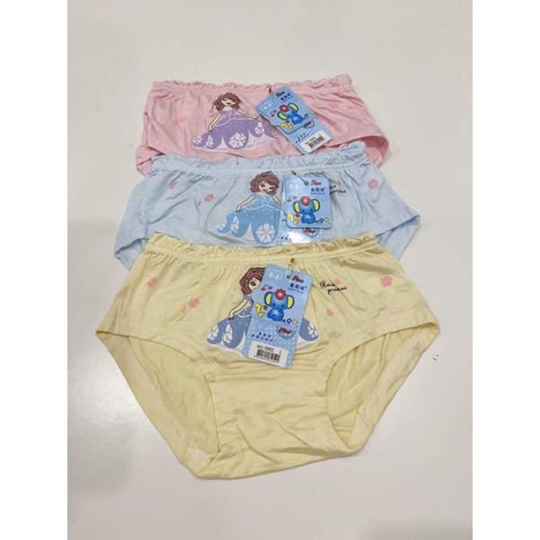 Quần chíp bé gái- quần chíp cotton nhiều màu cho bé