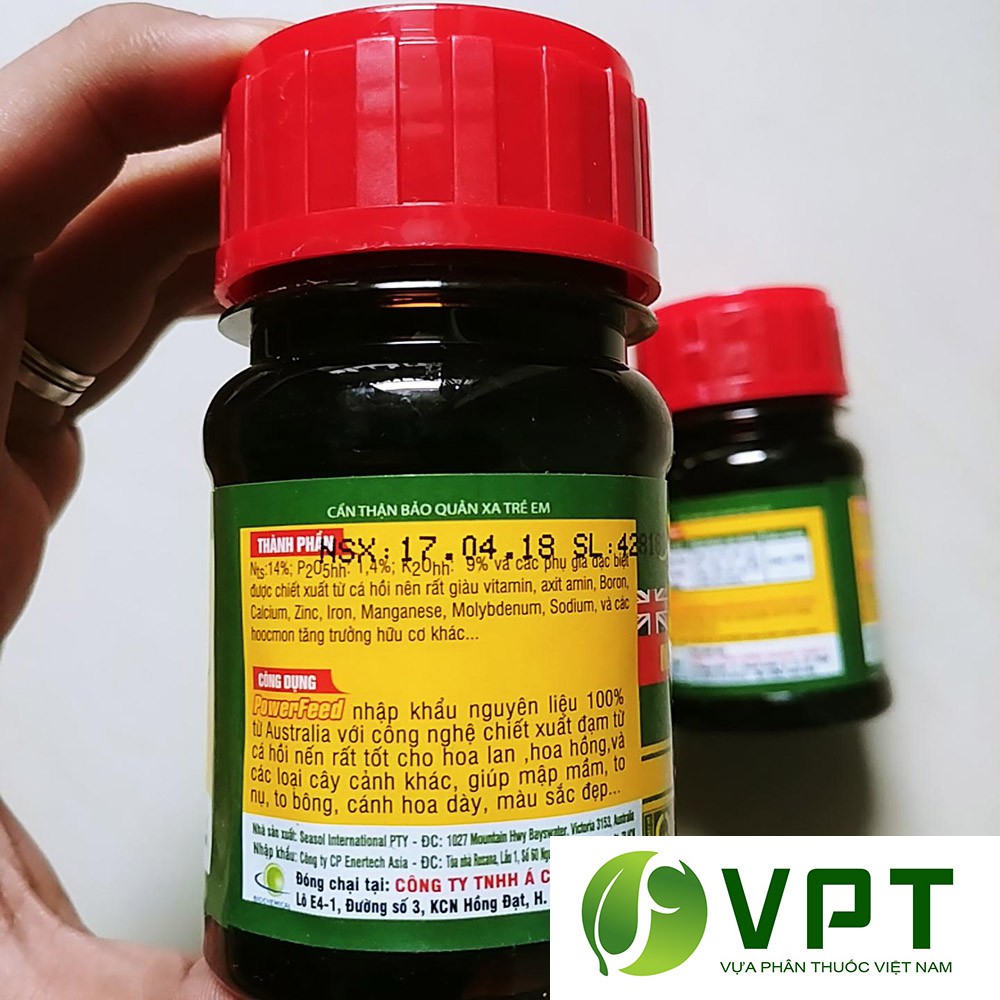 Phân cá PowerFeed Siêu đẻ nhánh, KHÔNG HÔI 100ml