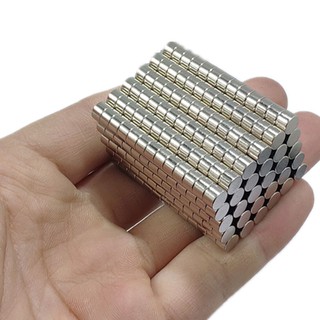 Nam châm vĩnh cửu , nam châm đất hiếm 6x4mm ( set 10 viên )