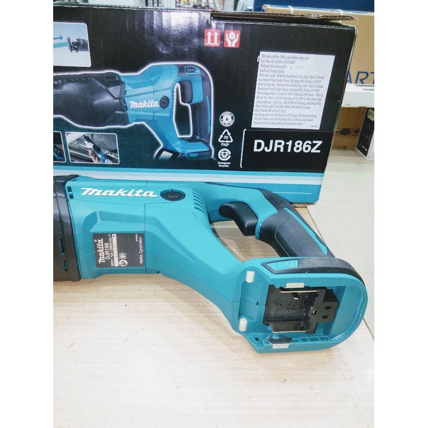 MÁY CƯA KIẾM DÙNG PIN MAKITA DJR186Z 18V