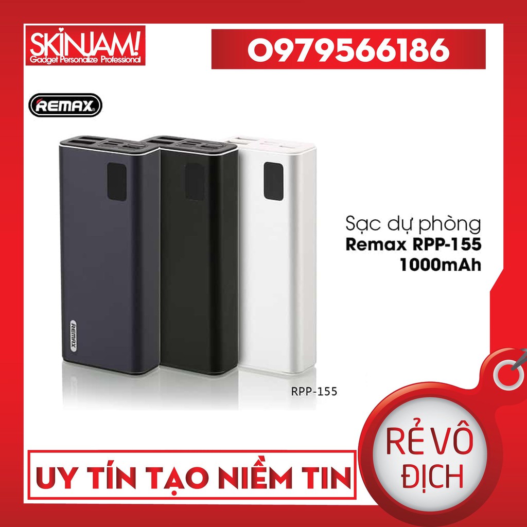 Pin Sạc Dự Phòng Mini Pro 10000mah Remax RPP-155