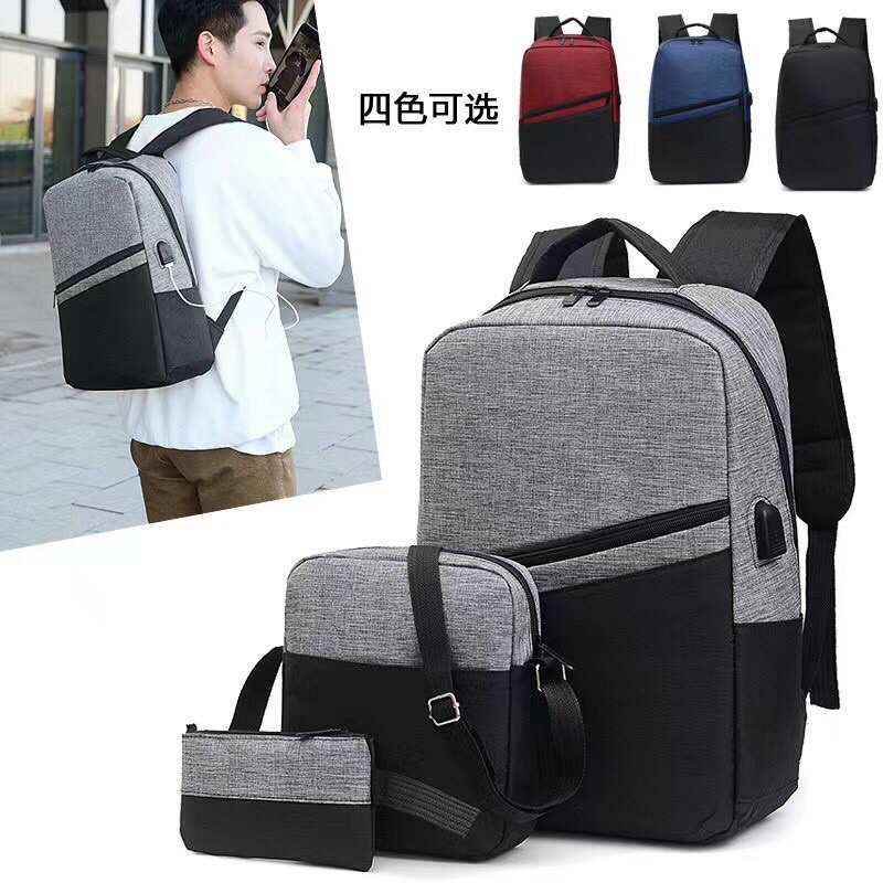 balo Túi ví Sét 3 Chất Mềm Vải Đẹp Giá Rẻ -A&amp;ESHOP 877807