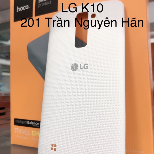 Lưng LG K10 trắng ( 2016 )