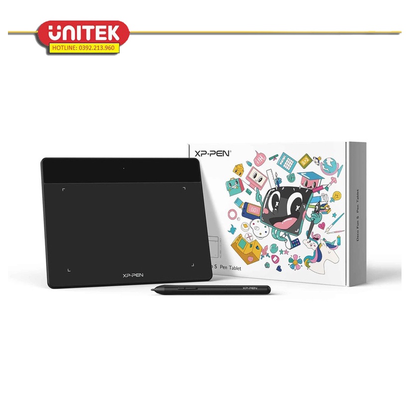 Bảng vẽ điện tử XP-Pen DECO FUN S 6x4 inch Android Cảm Ứng Nghiêng