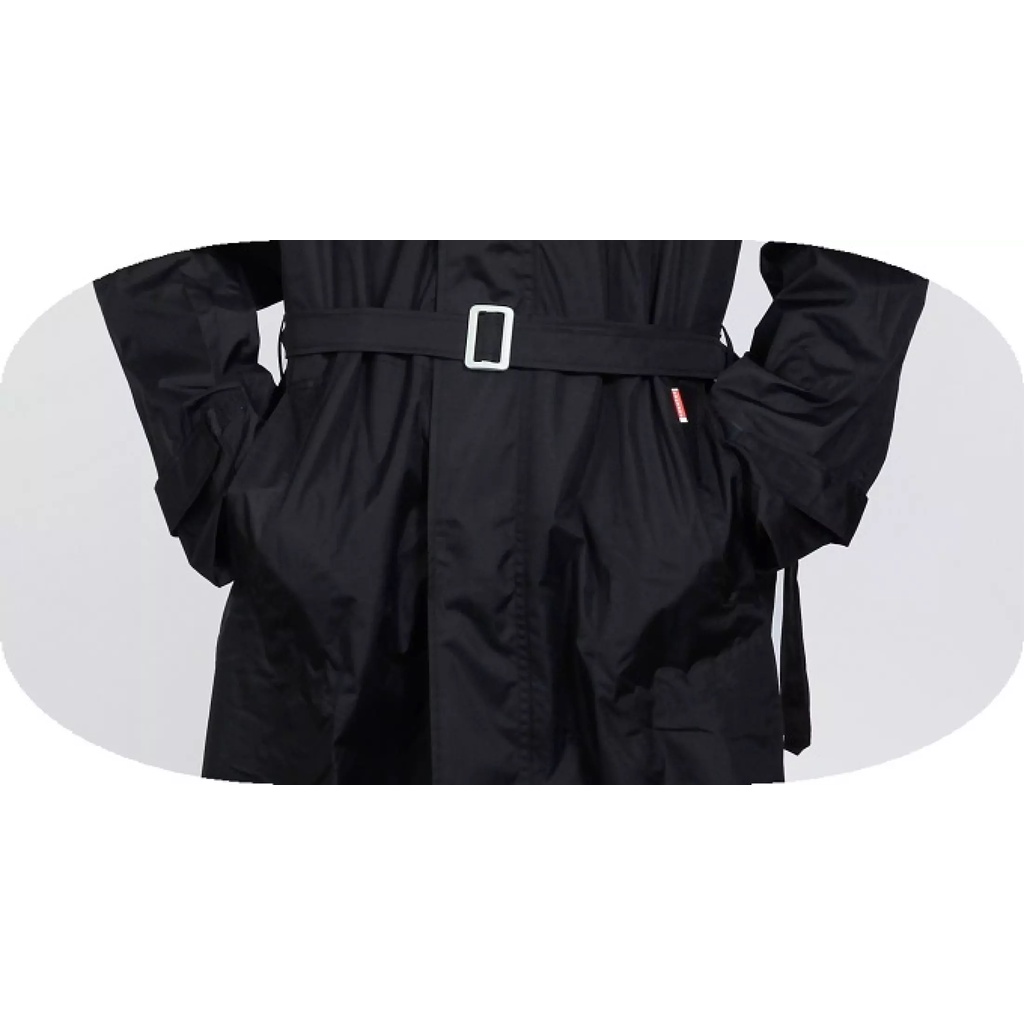 Áo mưa mangto nam Sơn Thủy K20- áo mưa măng tô thời trang đi mưa cao cấp K20 màu tím than.