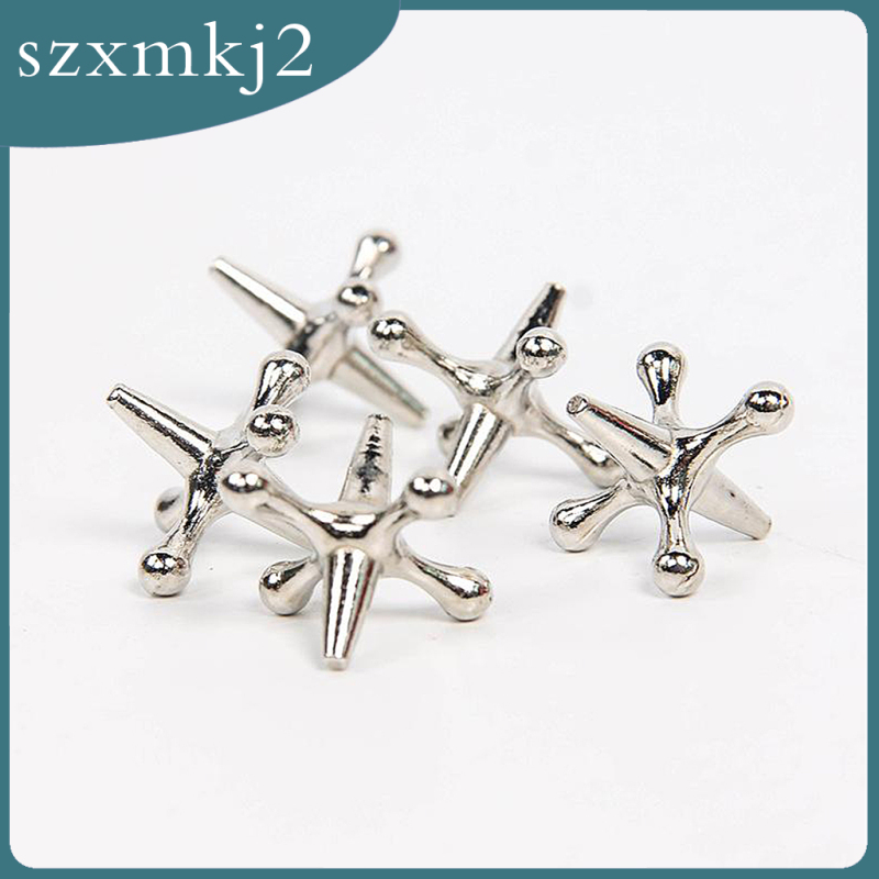 [szxmkj2] Đồ Chơi Bóng Jackst Năm Viên Đá Cổ Điển Xương Khớp Ngón Tay Dễ Thương Cho Trẻ Em