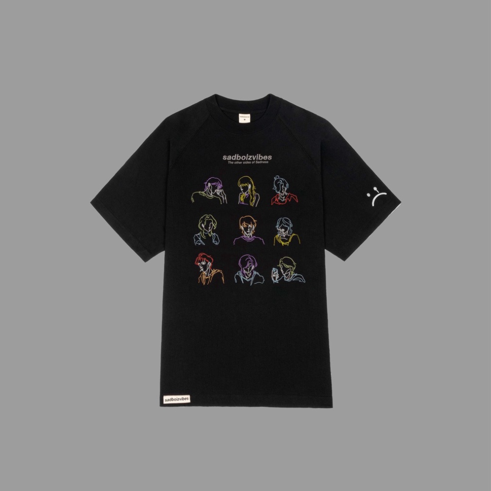Áo thun SADBOIZ SADBOIZVIBES TOSS BLACK ZADOLA