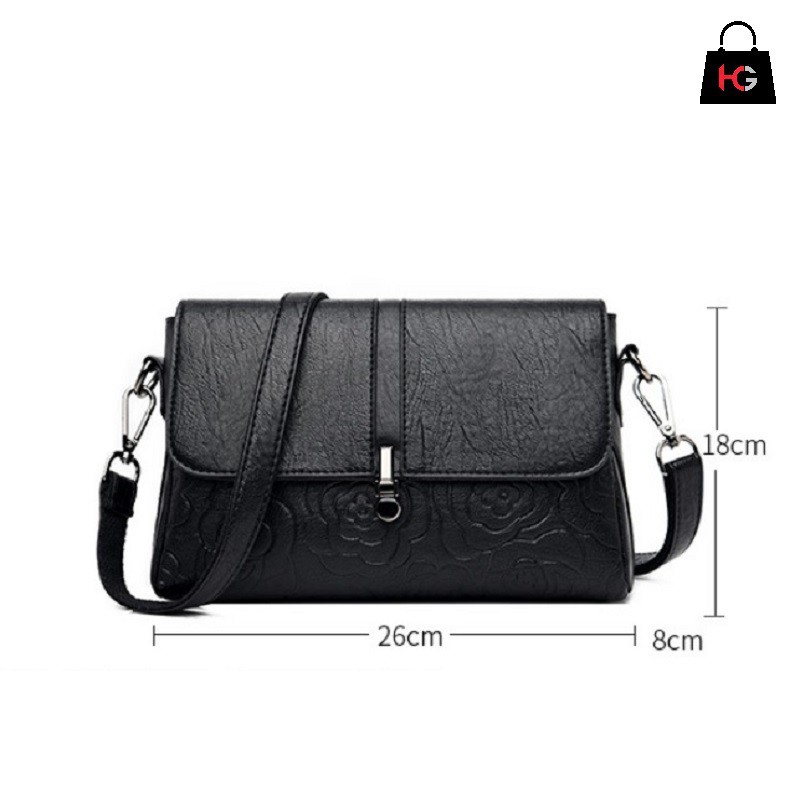 Túi Xách Nữ Đeo Vai Da Cừu Cao Cấp(Da Thật  100%) KR11 Bảo Hành 12 Tháng