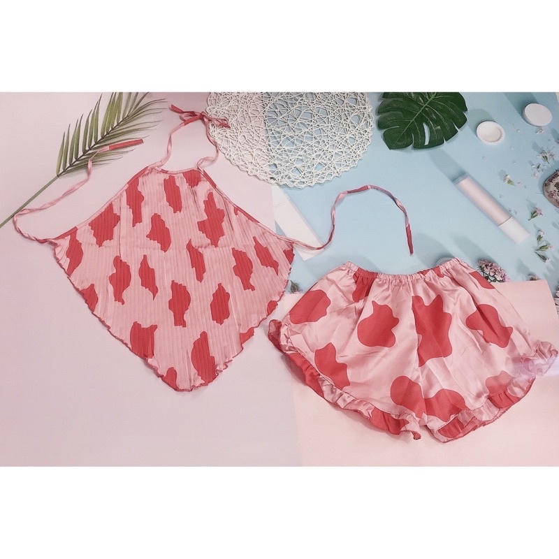 Đồ ngủ sexy , yếm ngủ bò sữa chất lụa latin mềm đẹp mặc ngủ thoải mái , gợi cảm | BigBuy360 - bigbuy360.vn
