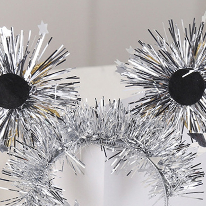 Băng Đô Cài Tóc Hình Vương Miện Dễ Thương Cho Tiệc Giáng Sinh Năm Mới